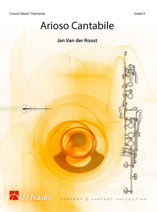 Arioso Cantabile | Jan Van der Roost | Orchestre d'harmonie | Partition + parties