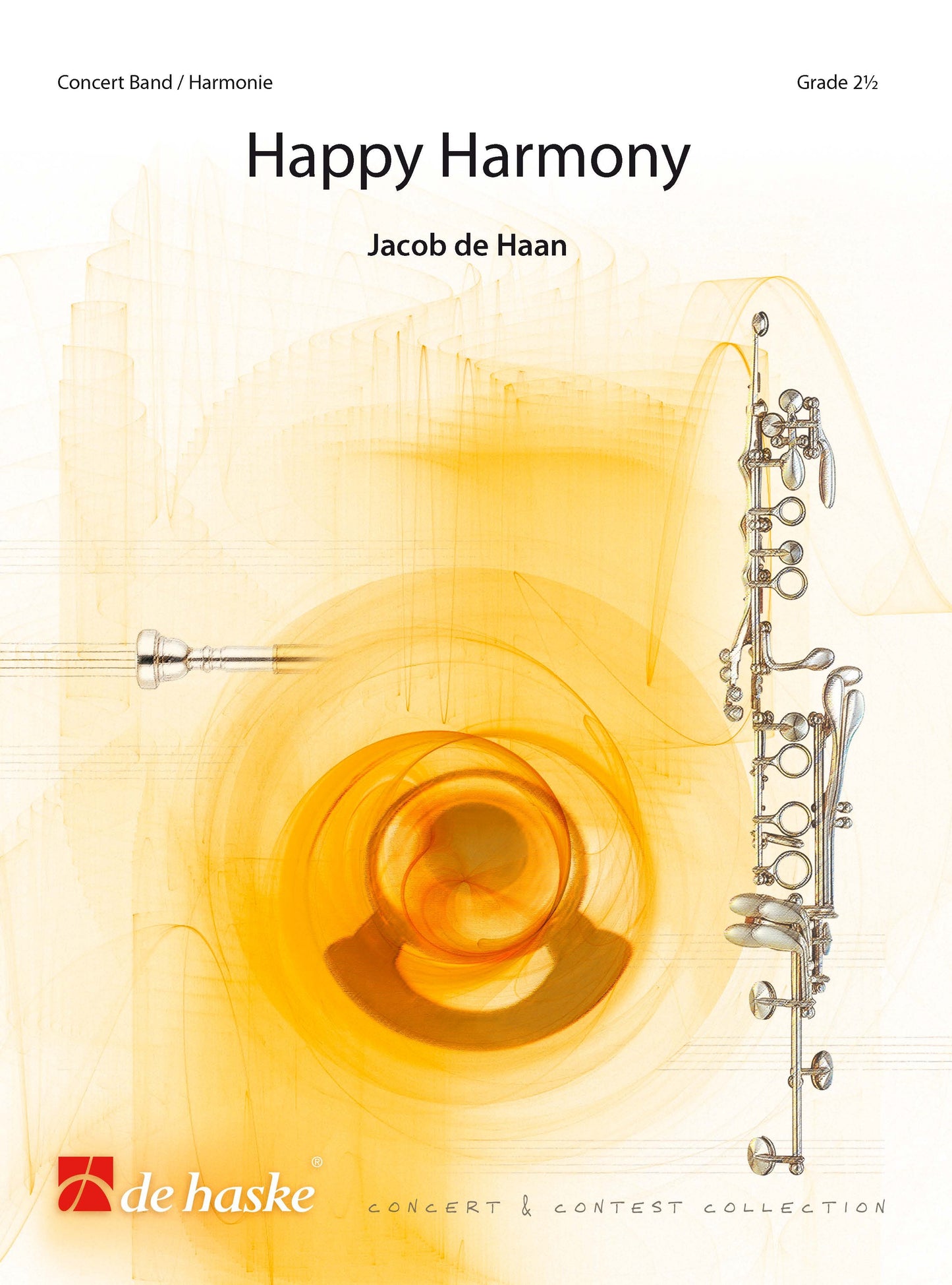 Harmonie joyeuse | Jacob de Haan | Orchestre d'harmonie | Partition + parties