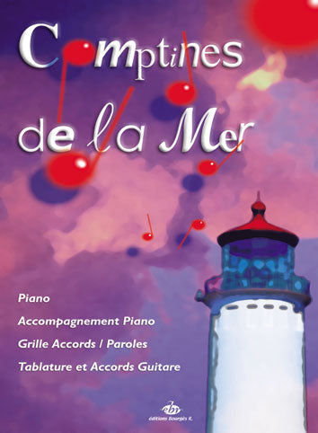 Recueil Comptines de la mer, Livre pour instrument en ut