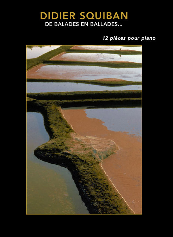 De Balades en Ballades de Didier Squiban, Livre pour piano