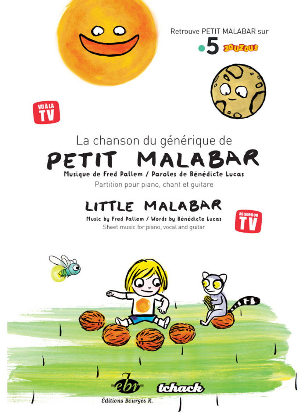 Petit Malabar de Fred Pallem, Livre pour piano et Chant et Guitare