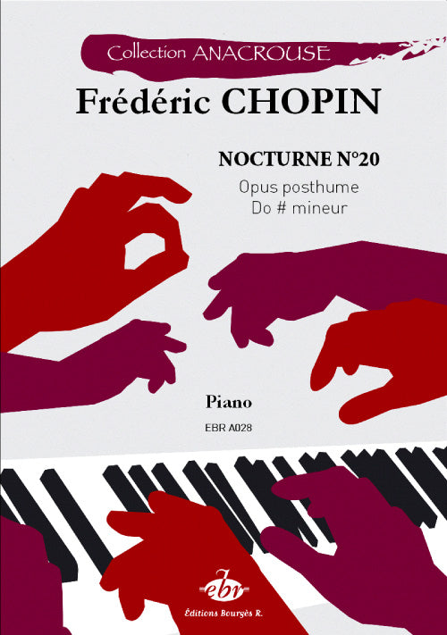 Nocturne N°20 Opus posthume de Frédéric Chopin, Livre pour piano