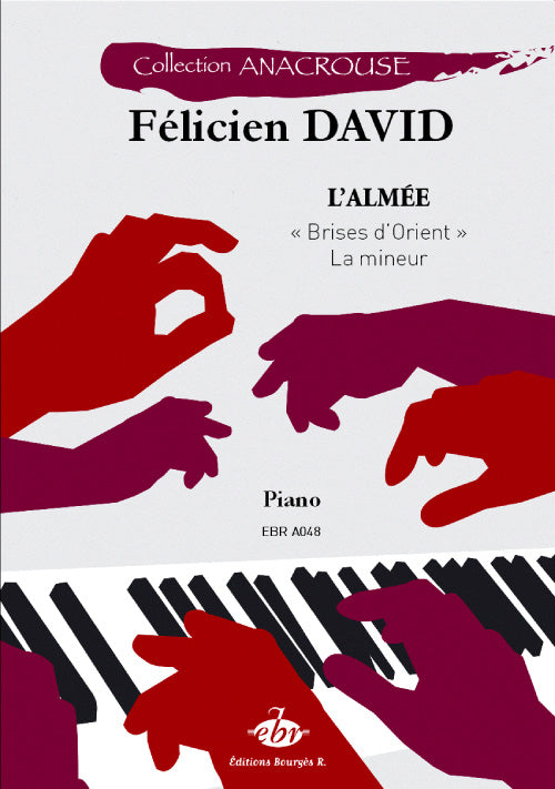 L'Almée de Félicien-César David, Livre pour piano