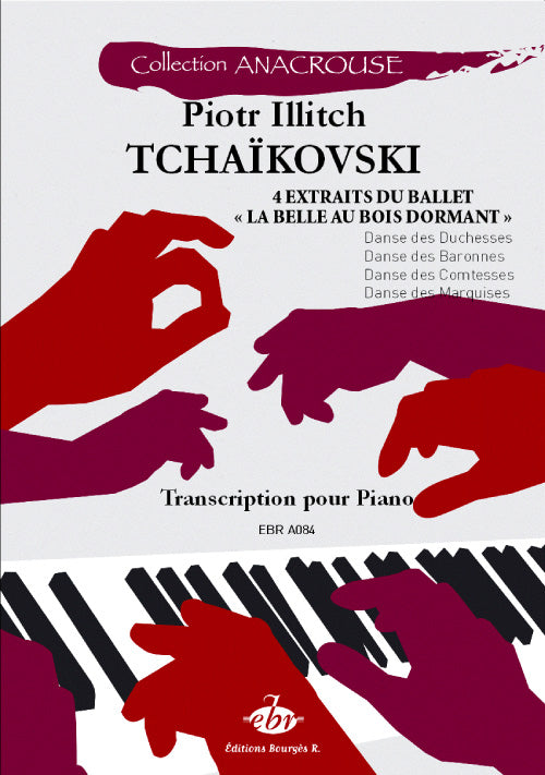 La Belle au Bois Dormant de Pyotr Ilyich Tchaikovsky, Livre pour piano