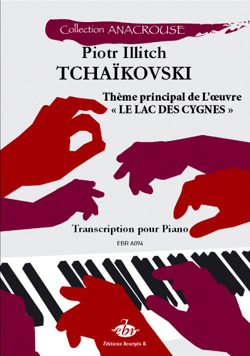 Le Lac des Cygnes de Pyotr Ilyich Tchaikovsky, Livre pour piano