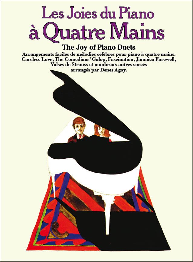 Les joies du piano à quatre mains de Denis Agay, Livre pour piano