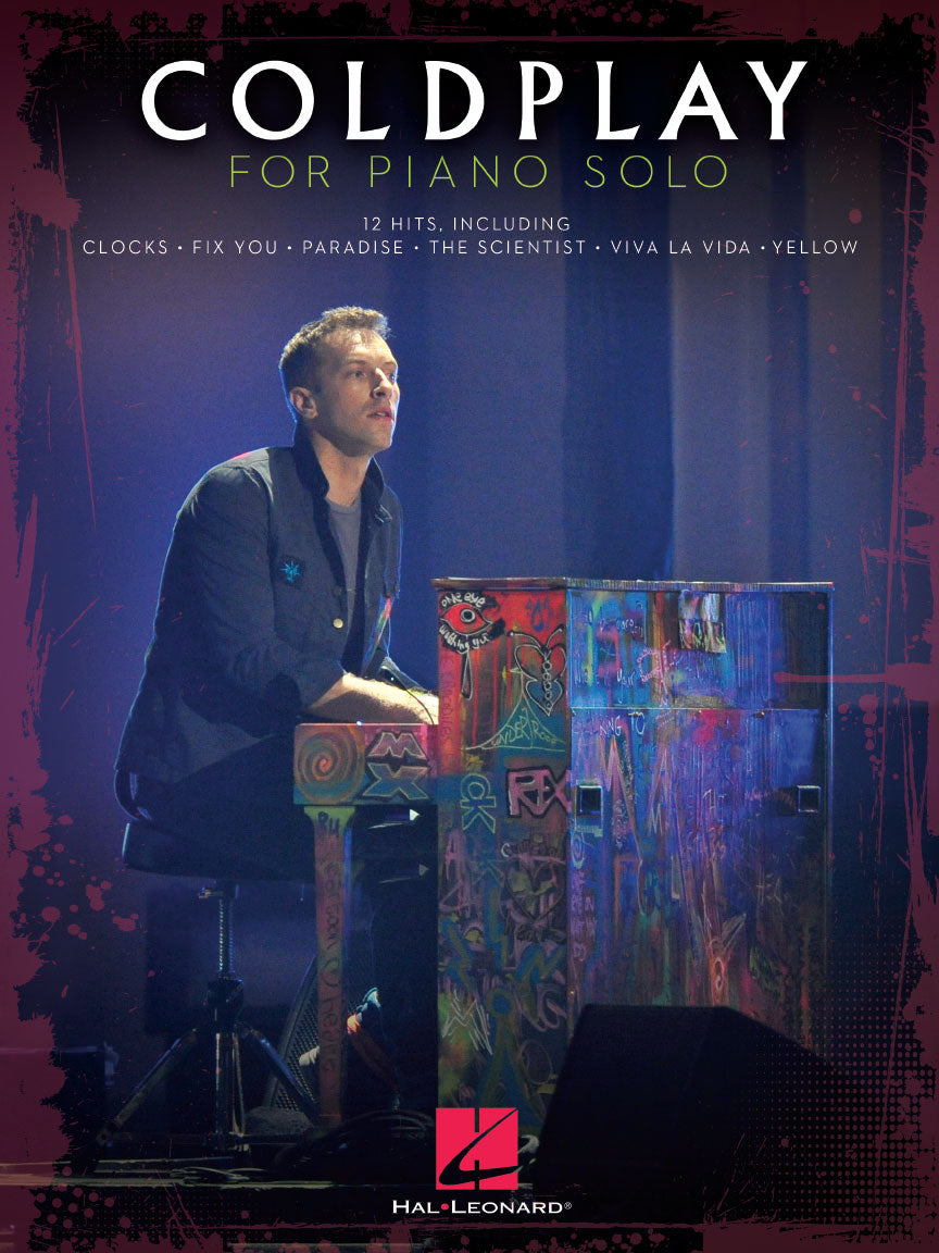 Coldplay For Piano Solo, Livre pour piano