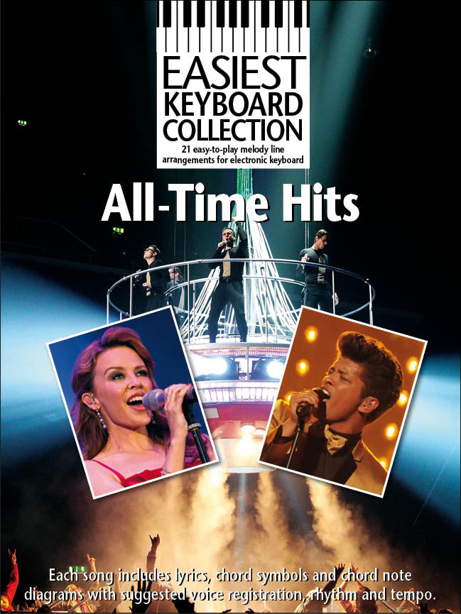Easiest Keyboard Collection: All-Time Hits, Livre pour clavier