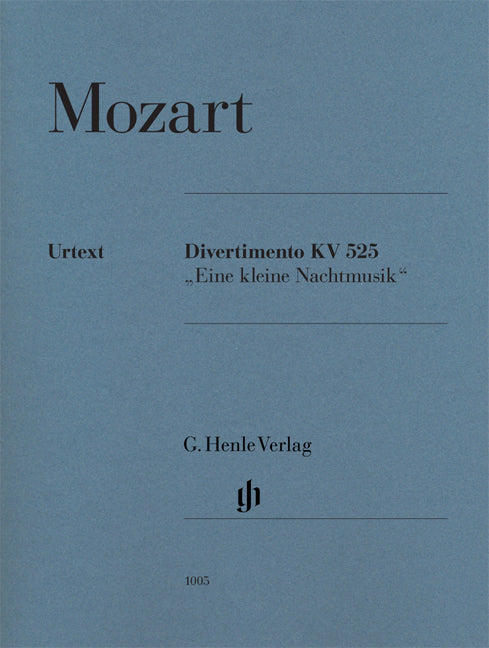Divertimento « Eine kleine Nachtmusik » (Une petite musique de nuit), K. 525 | Wolfgang Amadeus Mozart