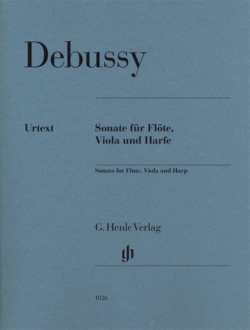 Sonate pour flûte, alto et harpe | Claude Debussy