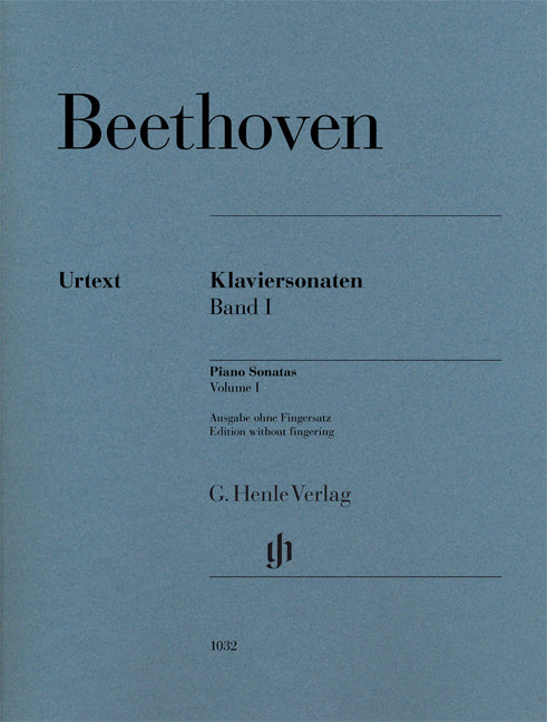 Sonates pour piano - Volume I | Ludwig van Beethoven | Piano | Livre | HN 1032