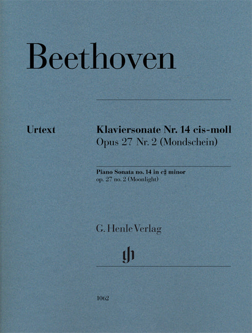 Sonate pour piano n° 14 en ut dièse mineur, op. 27 n° 2 | Ludwig van Beethoven