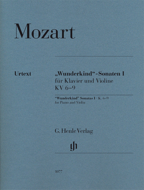 Sonates « Wunderkind » - Volume 1, K. 6-9 | Wolfgang Amadeus Mozart | Violon