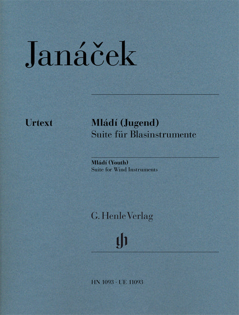 Mládí (Jeunesse) | Leos Janacek | Ensemble de chambre | Partition + parties