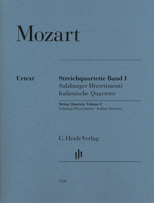 Quatuors à cordes - Volume 1 | Wolfgang Amadeus Mozart | Quatuor à cordes | Jeu de parties