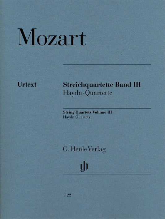 Quatuors à cordes - Volume III | Wolfgang Amadeus Mozart | Quatuor à cordes | Jeu de parties