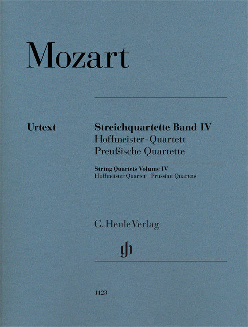Quatuors à cordes - Volume IV | Wolfgang Amadeus Mozart | Quatuor à cordes | Jeu de parties