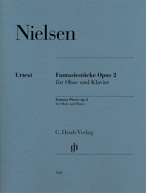 Fantasy Pieces Op. 2 For Oboe And Piano de Carl Nielsen, Livre pour hautbois et Piano