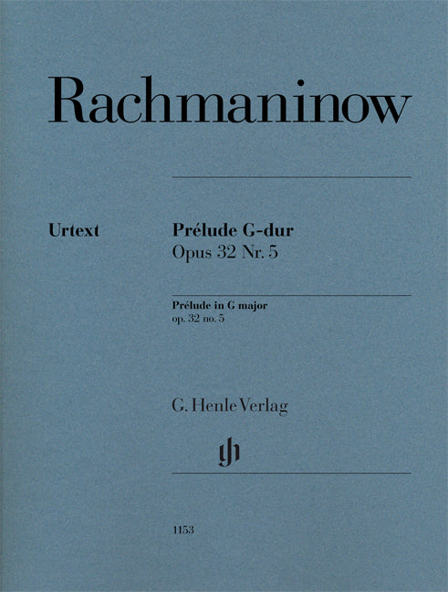 Prélude en sol majeur, op. 32 n° 5 | Sergei Rachmaninov