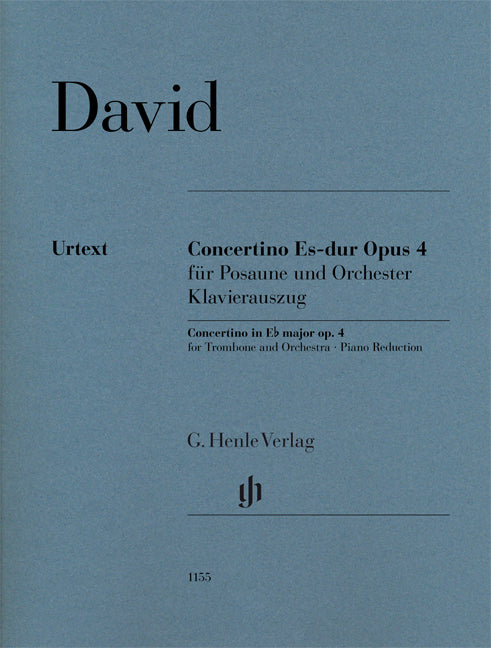Concertino en mi bémol majeur, op. 4 | Ferdinand David