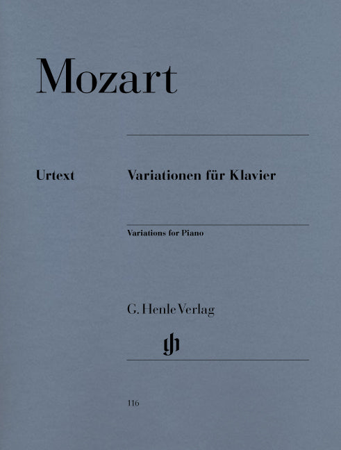 Variations pour piano | Wolfgang Amadeus Mozart