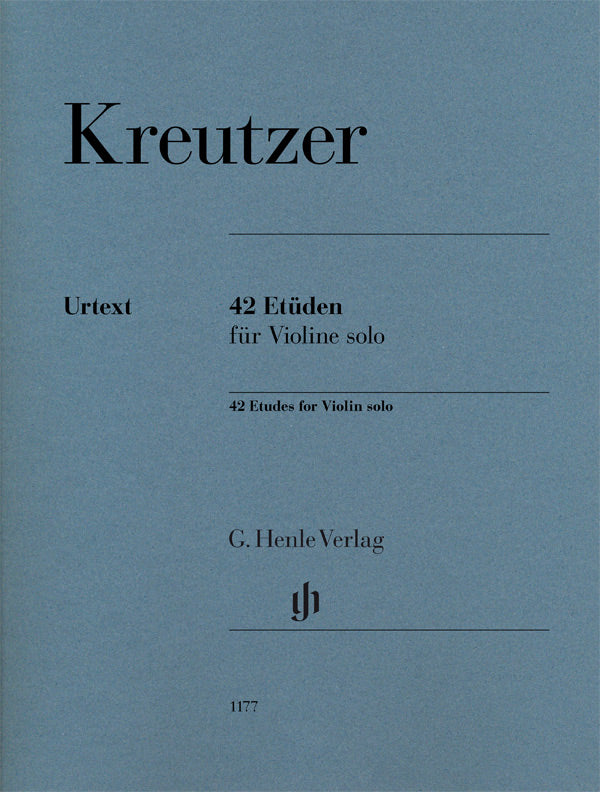 42 études pour violon | Rudolf Kreutzer