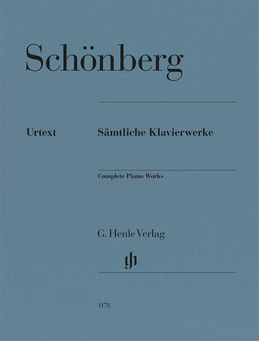 Œuvres complètes pour piano | Arnold Schonberg | Piano | Livre