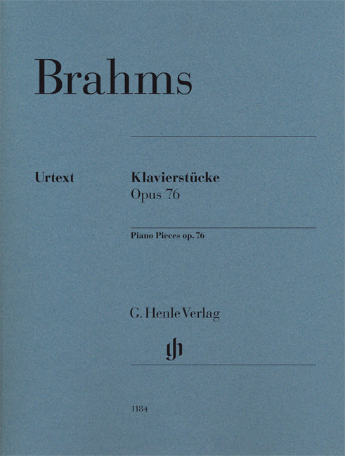 Pièces pour piano, op. 76 - Urtext | Johannes Brahms