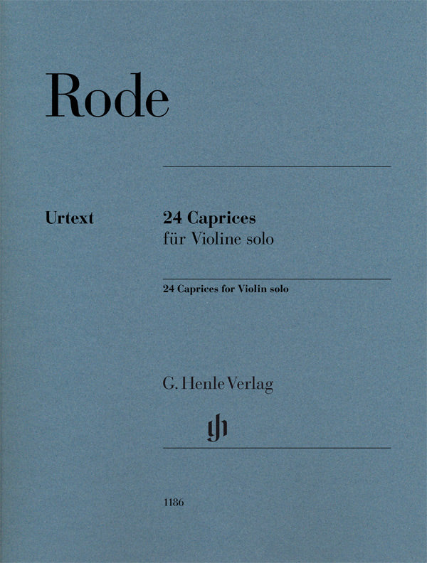 24 Caprices | Pierre Rode | Violon