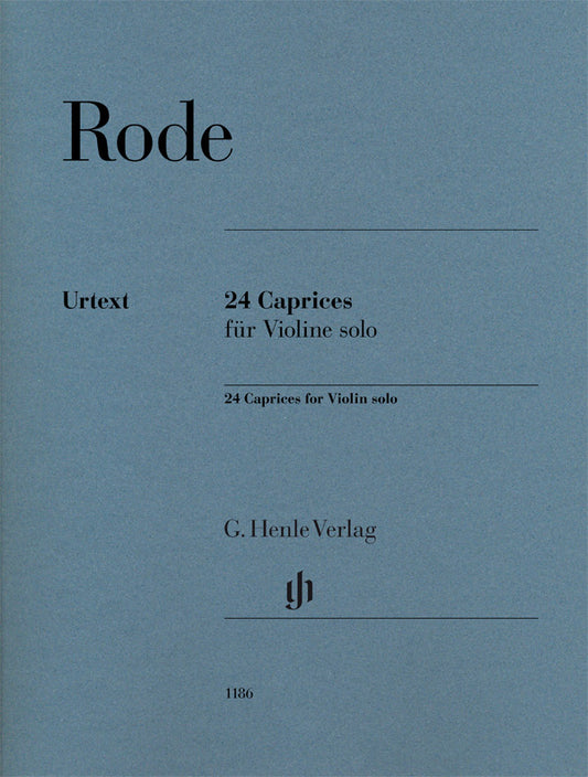 24 Caprices | Pierre Rode | Violon