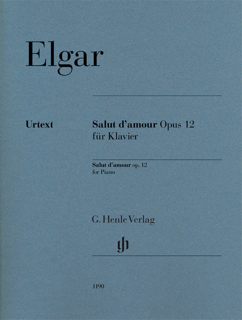 Salut d'amour, op. 12, pour piano | Edward Elgar