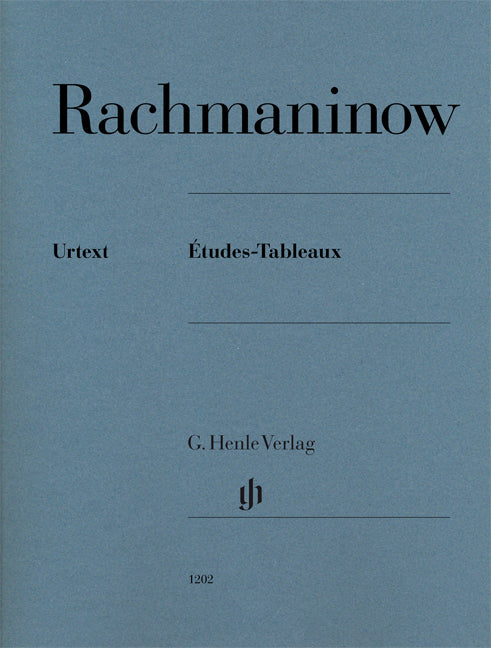 Études-Tableaux | Sergei Rachmaninov | Piano | Livre | HN 1202