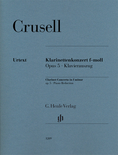 Concerto pour clarinette en fa mineur, op. 5 | Bernhard Henrik Crusell