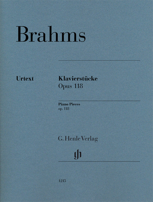 Pièces pour piano, op. 118, n° 1-6 | Johannes Brahms