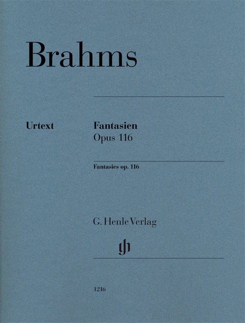 Fantaisies, op. 116 - Piano Urtext | Johannes Brahms
