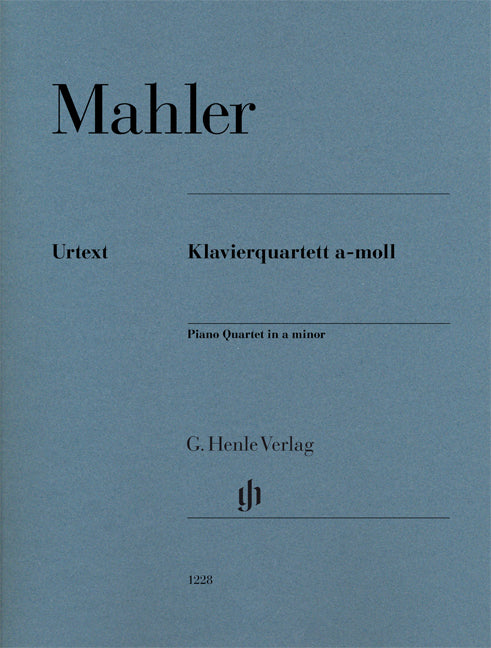 Quatuor avec piano en la mineur | Gustav Mahler