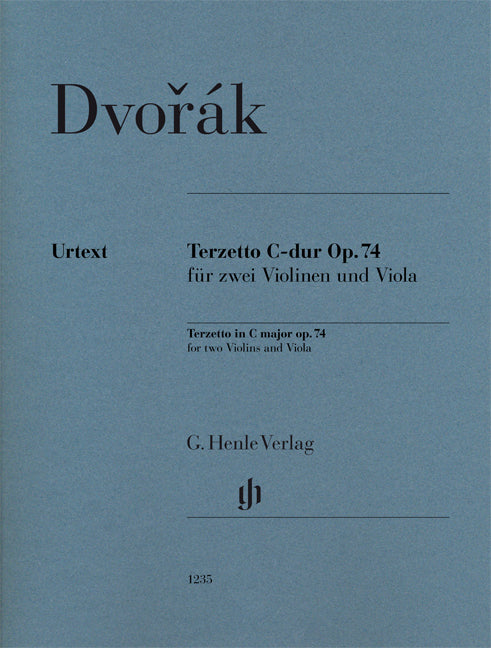 Terzetto en ut majeur, op. 74 | Antonín Dvořák | Violon | Jeu de parties