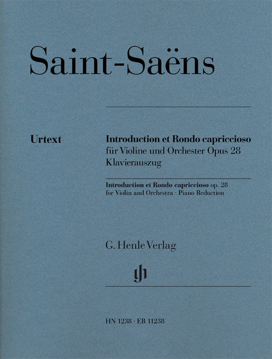 Introduction Et Rondo Capriccioso Op. 28 de Camille Saint-Saëns, Livre + partie(s) séparée(s) pour violon et Piano