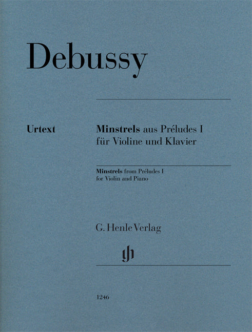 Minstrels, extrait des Préludes I, pour violon et piano | Claude Debussy