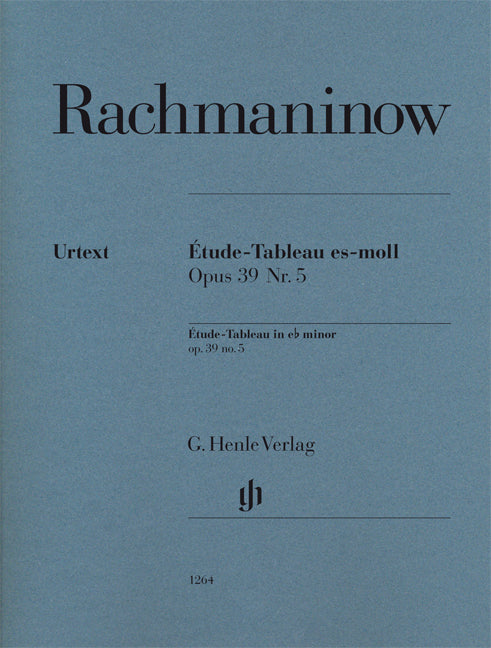 Étude-Tableau en mi bémol mineur | Sergei Rachmaninov