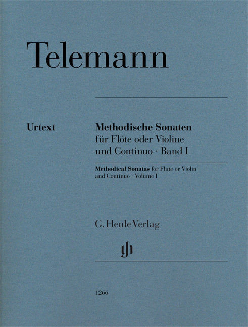 Sonates méthodiques - Volume I | Georg Philipp Telemann