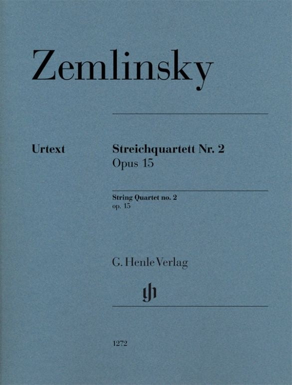 Quatuor à cordes n° 2, opus 15 | Alexander Zemlinsky | Quatuor à cordes | Jeu de parties