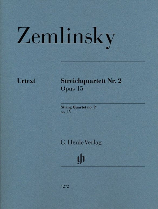 Quatuor à cordes n° 2, opus 15 | Alexander Zemlinsky | Quatuor à cordes | Jeu de parties