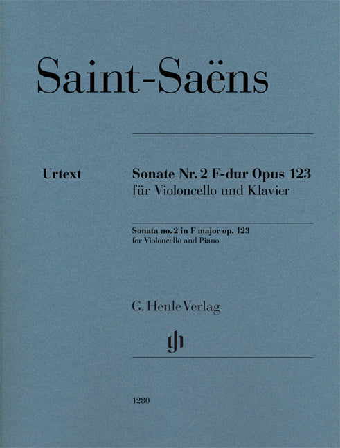 Sonate n° 2 en fa majeur, op. 123 | Camille Saint-Saëns