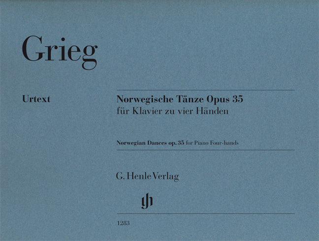 Danses norvégiennes, op. 35 | Edvard Grieg | Piano | Livre | HN1283