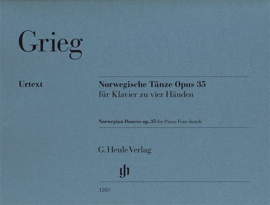 Danses norvégiennes, op. 35 | Edvard Grieg | Piano | Livre | HN1283