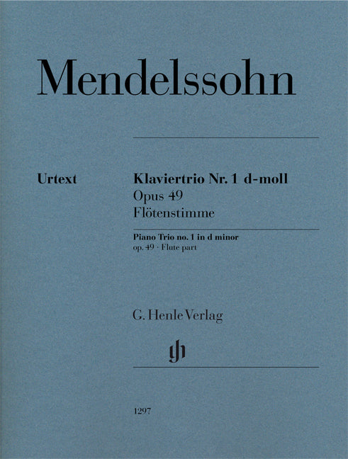 Trio avec piano, op. 49 | Felix Mendelssohn Bartholdy