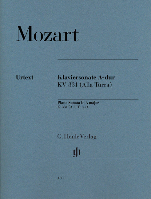 Sonate en la majeur, K. 331 | Wolfgang Amadeus Mozart