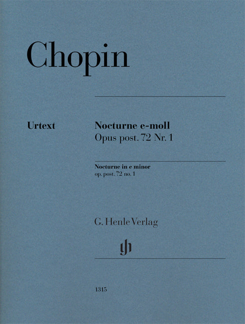 Nocturne en mi mineur, op. posth. 72 n° 1 | Frédéric Chopin