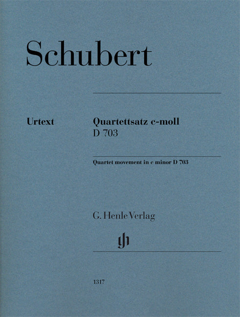 Mouvement de quatuor en ré mineur, D. 703 | Franz Schubert